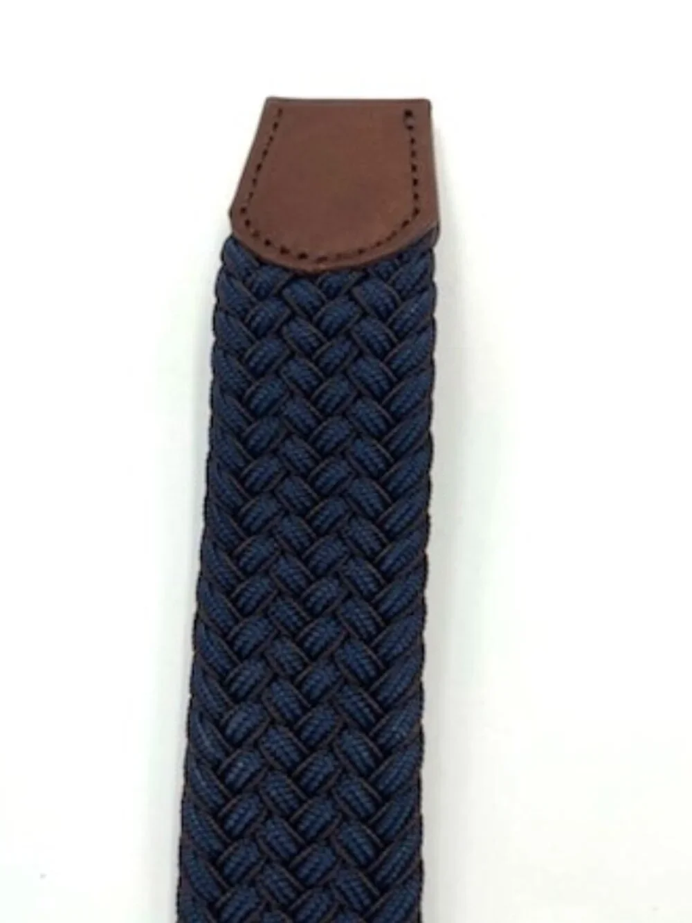 Tommy Bahama Men's‎ Stretch Braided Reversible Belt Blue Brown L/XL 38-42